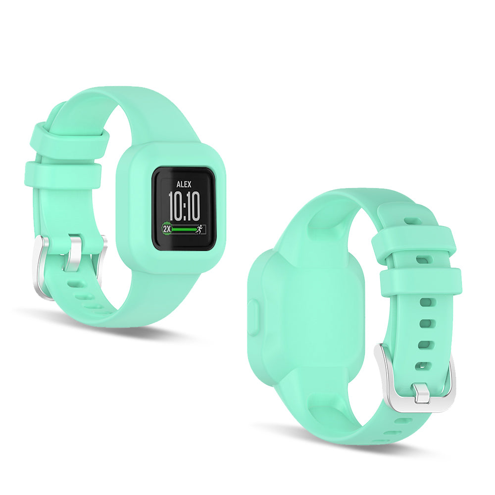 Garmin VivoFit Jr 3 Replacement Silicone Band Strap Case Light Green - Eastlakes Electronics
